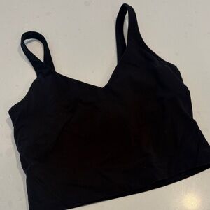 Lululemon Sleek Black Women's Bra Top